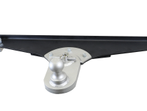 GoosePuck 5 Inch offset ball-puck mount for Ford 2017 to current 25K Towing (With STD Ball Assy and 101177) Gen Y Hitch