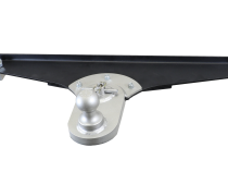 GoosePuck 5 Inch offset ball-puck mount for Ford 2017 to current 25K Towing (With STD Ball Assy and 101177) Gen Y Hitch