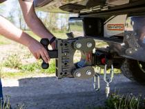 The Boss Torsion Flex 2.5 Inch Shank 6 Inch Drop 3.5K TW 32K Hitch &amp;amp; GH-0161 Dual-Ball &amp;amp; GH-0162 Pintle Lock Gen Y Hitch