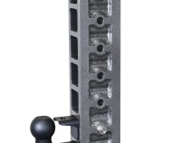 Mega Duty 2 Inch Shank 17.5 Inch Drop 1.5K TW 10K Hitch &amp;amp; GH-031 Dual-Ball &amp;amp; GH-032 Pintle Lock &amp;amp; GH-0100 Stabilizer Kit Gen Y Hitch
