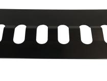 Black Semi-Gloss Front Skid Plate for 07-10 Jeep JK Wrangler RT Off Road