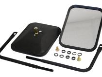 Left &amp;amp; Right Black Textured Trail Mirror Set for 76-18 Jeep CJs, YJ, TJ, JK, JL RT Off Road