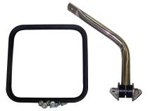 Chrome Arm &amp;amp; Mirror Kit for 55-86 CJ-5, CJ-6, CJ-7, CJ-8 Right (Passenger) Side RT Off Road