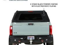 Expedition Pro Plus Truck Cap W/Full Wing Window Doors, Front and Rear Windows and 3rd Brake Light 19-26 Ram 1500 Overland Vehicle Systems