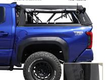 Explorer Soft Shell - Black Diamond Canvas and Aluminum Frame 20-26 Gladiator Overland Vehicle Systems
