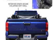 Explorer Soft Shell - Black Diamond Canvas and Aluminum Frame 20-26 Gladiator Overland Vehicle Systems