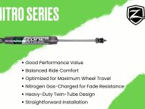 2014 F-150 2WD 6 Inch Lift Kit 4 Inch Rear Block With Nitro Shocks Zone Offroad